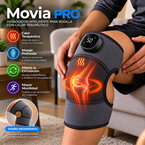 Rodillera Movia PRO®     Masajeador de Rodillas Terapéutico